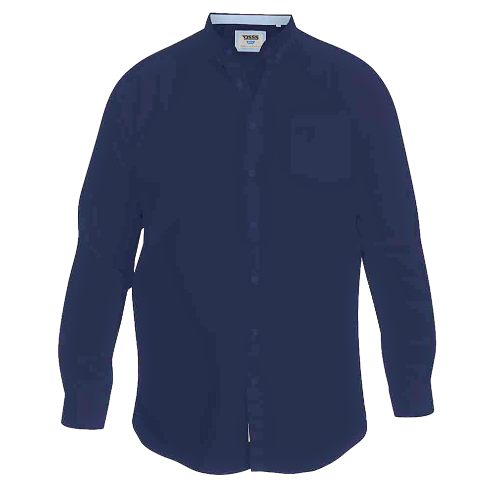 D555 RICHARD OXFORD LONG SLEEVE SHIRT NAVY