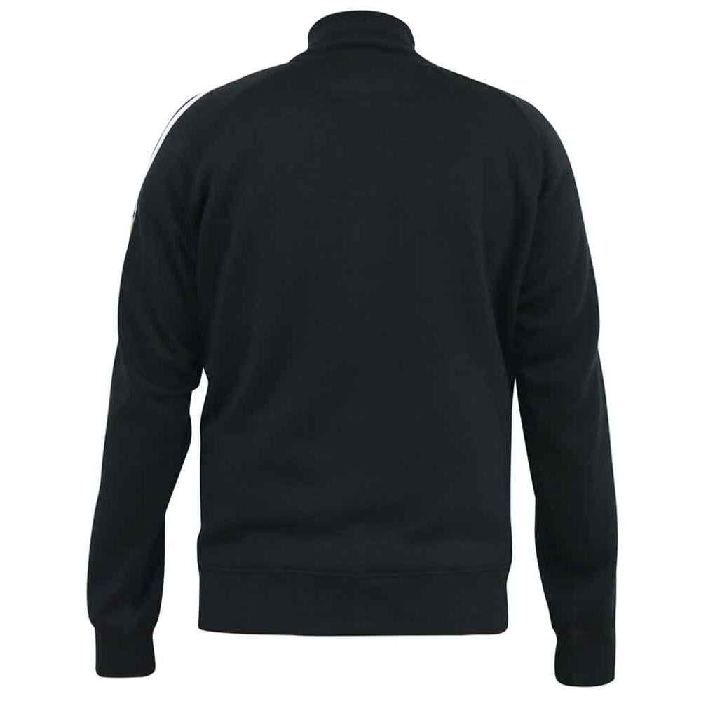 D555 MARSTON ZIP THROUGH SWEATSHIRT BLACK