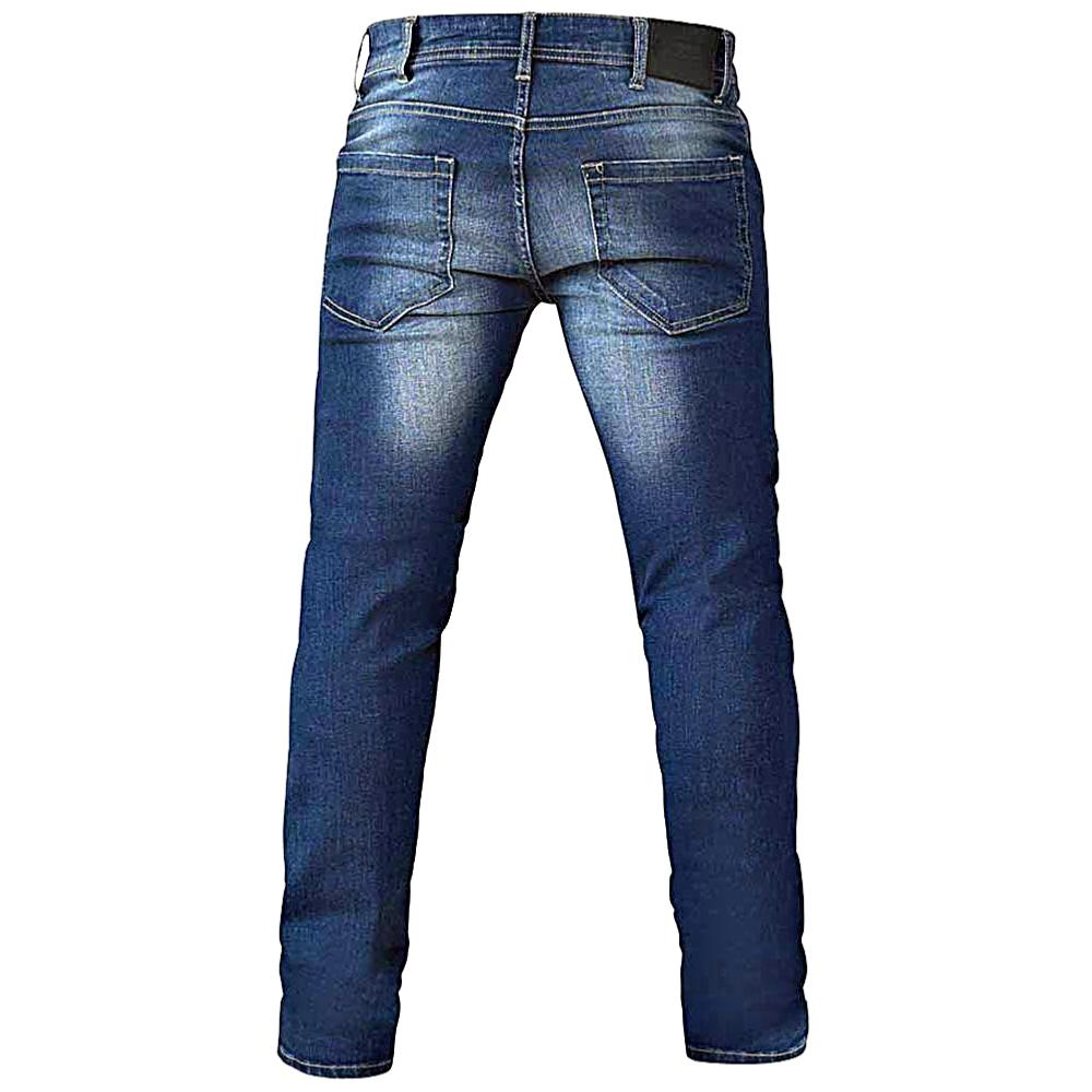 D555 AMBROSE TAPERED FIT STRETCH JEANS VINTAGE BLUE