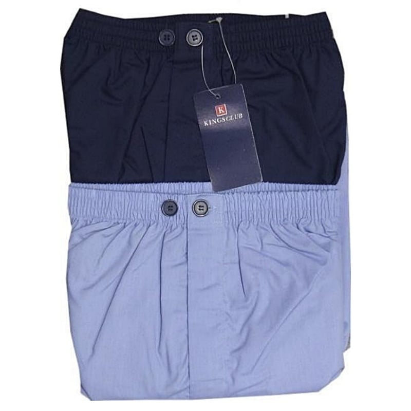 KINGS CLUB 2 PACK PYJAMA TROUSERS