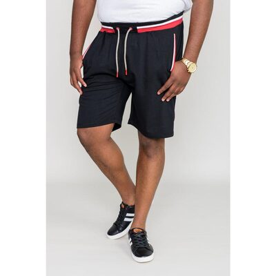 D555 Dagenham Loop back Jog Shorts Black