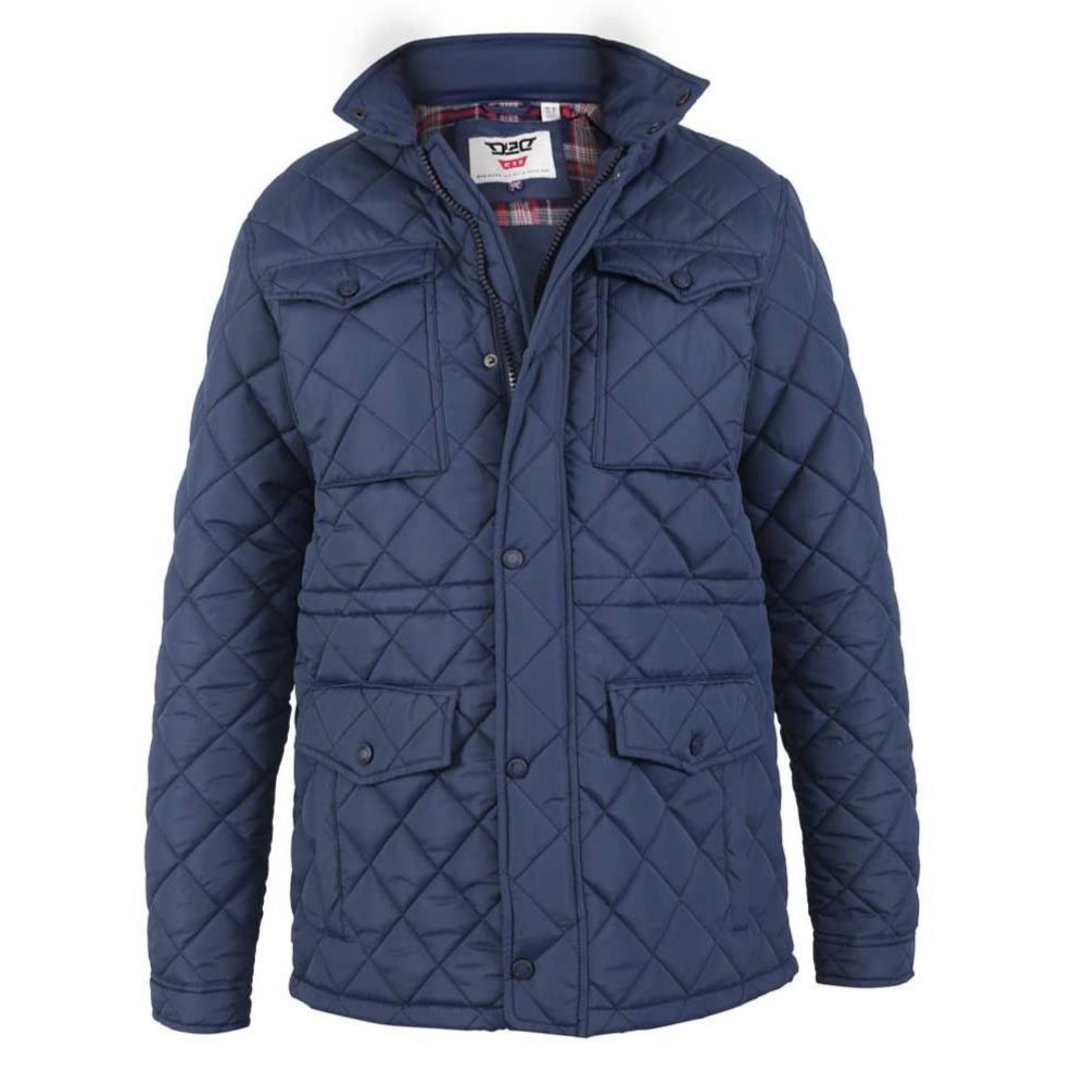 D555 DALWOOD QUILTED JACKET NAVY
