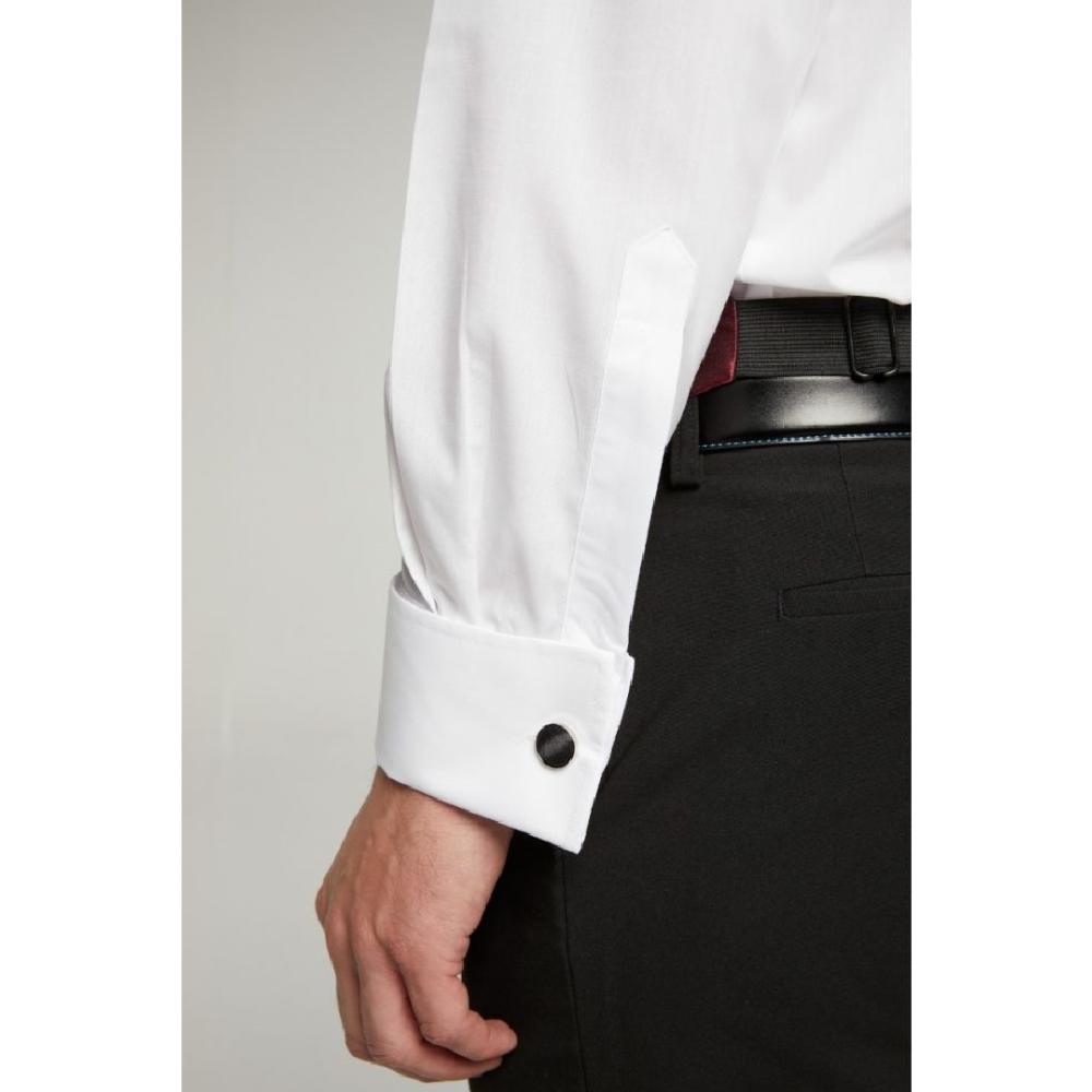 DOUBLE TWO STANDARD COLLAR EVENING DRESS SHIRT