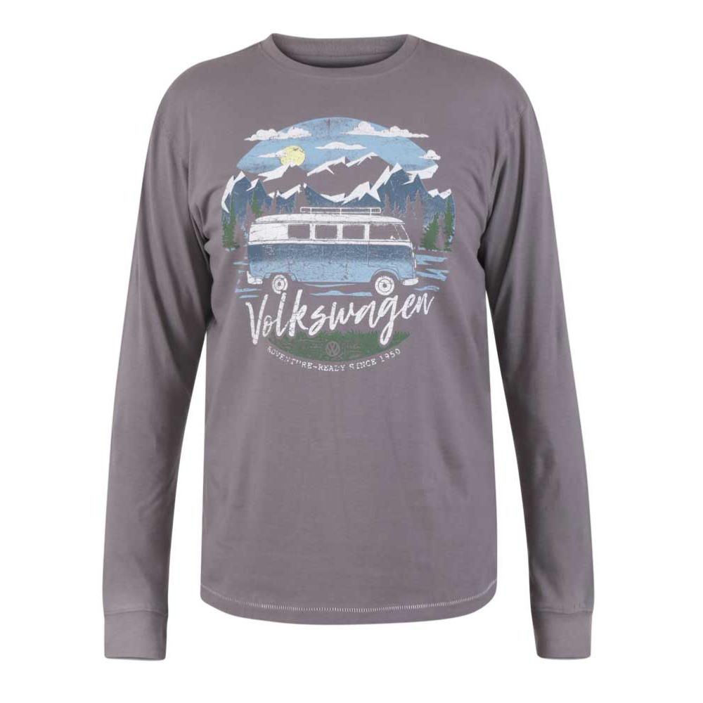 D555 MISTERTON OFFICIAL LICENSED VW CAMPERVAN LONG SLEEVE TEE - 5XL CLEARANCE