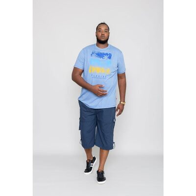 D555 Big Surf Board Printed Tee Shirt Marham
