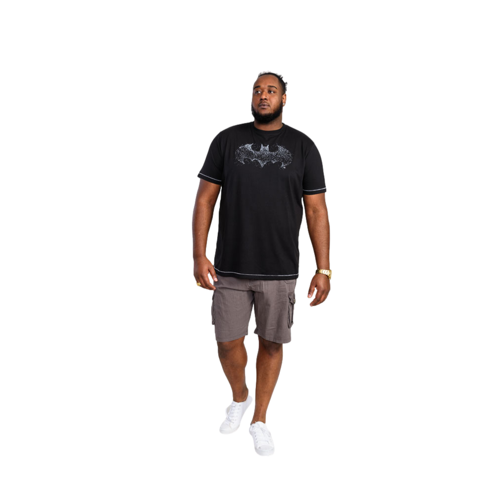 D555 ROBIN OFFICIAL LICENSED BATMAN PRINT T-SHIRT BLACK