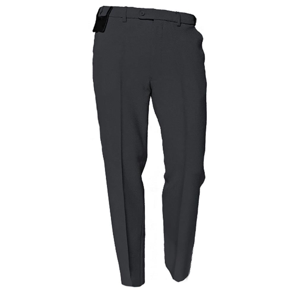 CARABOU Mens Big Dura Press Smart Trousers BLACK