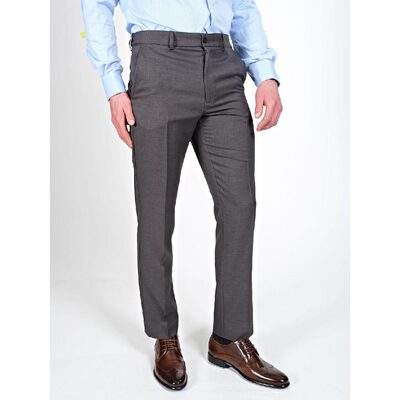 FARAH Mens Flex Waist Big Size Trousers Grey