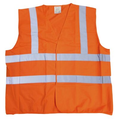 HI VIS VEST ORANGE