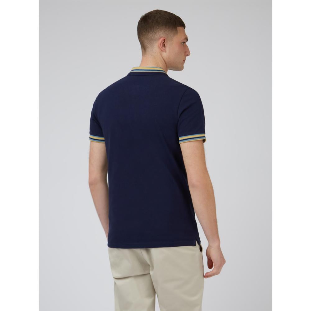 BEN SHERMAN HOUSE COLLAR POLO SHIRT MARINE
