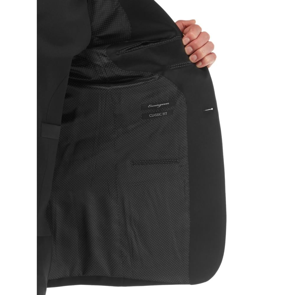 SKOPES LATIMER DINNER SUIT JACKET BLACK