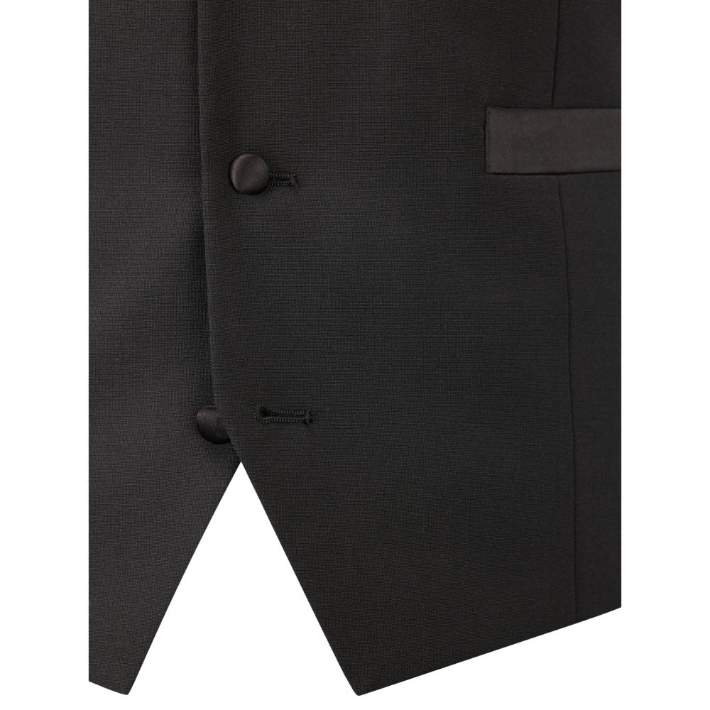 SKOPES LATIMER EVENING DRESS WAISTCOAT BLACK