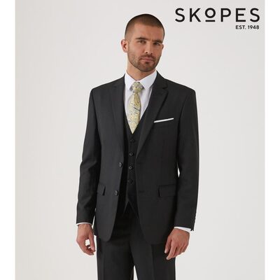 SALE - SKOPES ROMULUS LYFCYCLE SUIT RANGE BLACK JACKET