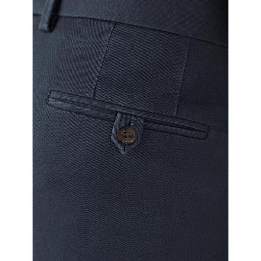 SKOPES Cotton Chinos With Active Stretch Waist Antibes NAVY