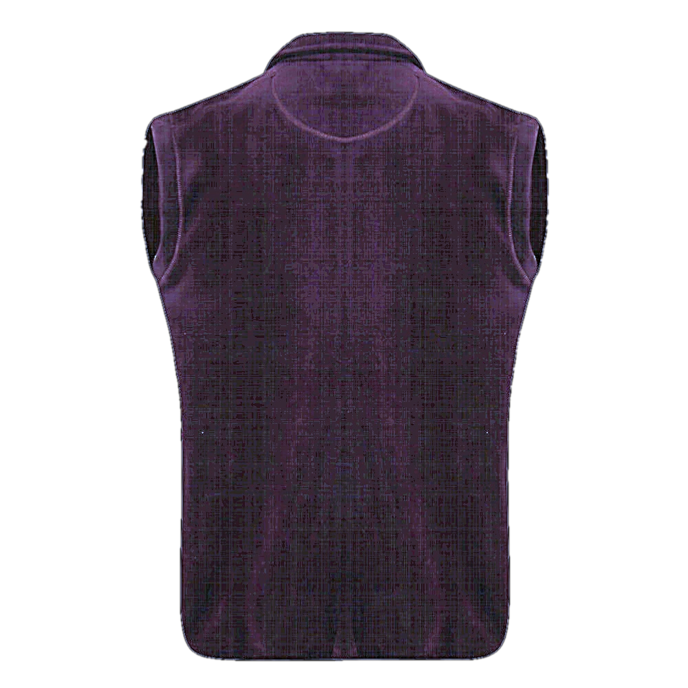 METAPHOR FULL ZIP FLEECE BODY WARMER DARK WINE