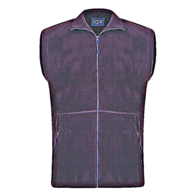 METAPHOR FULL LENGTH ZIP FLEECE JACKET DARK WINE