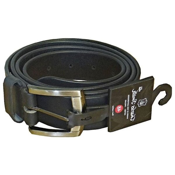 GENUINE LEATHER BELT BLACK