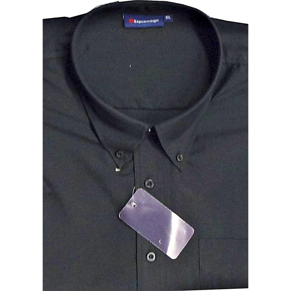 ESPIONAGE EASY CARE SHORT SLEEVE SHIRT BLACK
