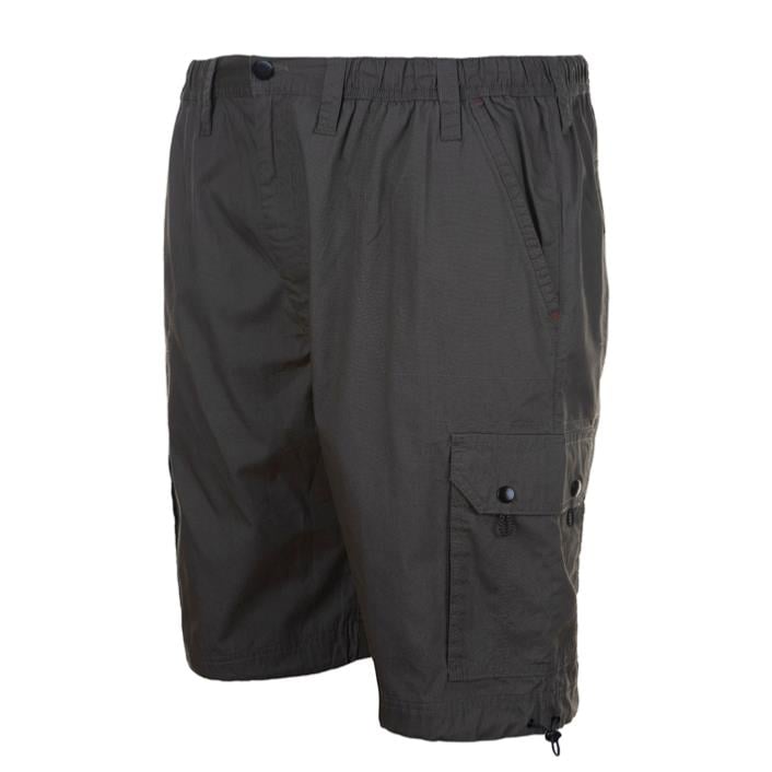 Espionage Mans Big Cargo Shorts Olive ST042