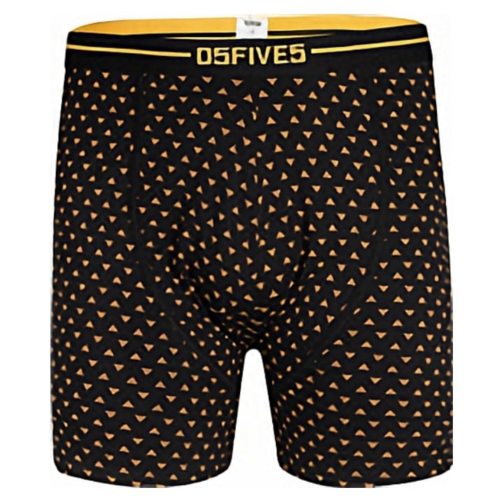 D555 SYLVESTER 3 PACK COTTON STRETCH PRINTED BOXER SHORTS