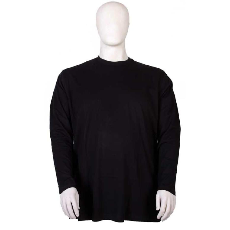 ESPIONAGE LONG SLEEVE TEE SHIRT BLACK