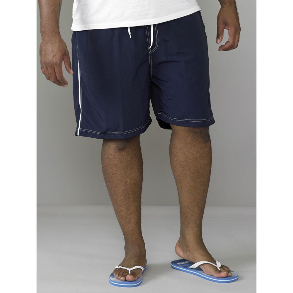 D555 YARROW BIG MANS FULL LENGTH SWIM SHORTS NAVY