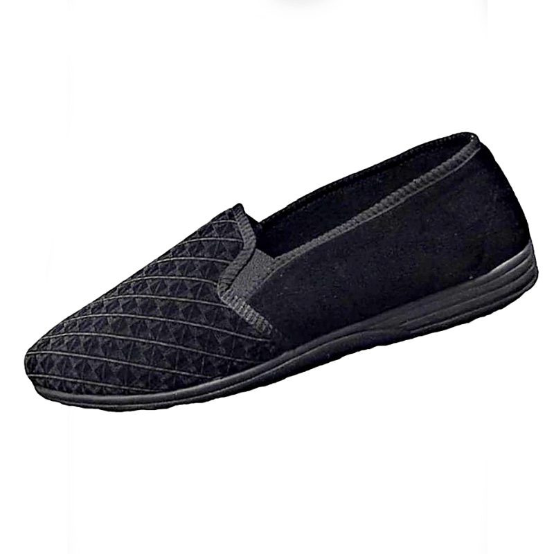 ZEDDZZ Plain Velour Slippers HARLEY