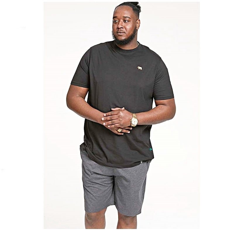 D555 JEREMIAH JERSEY T-SHIRT AND SHORTS LOUNGEWEAR SET 701401