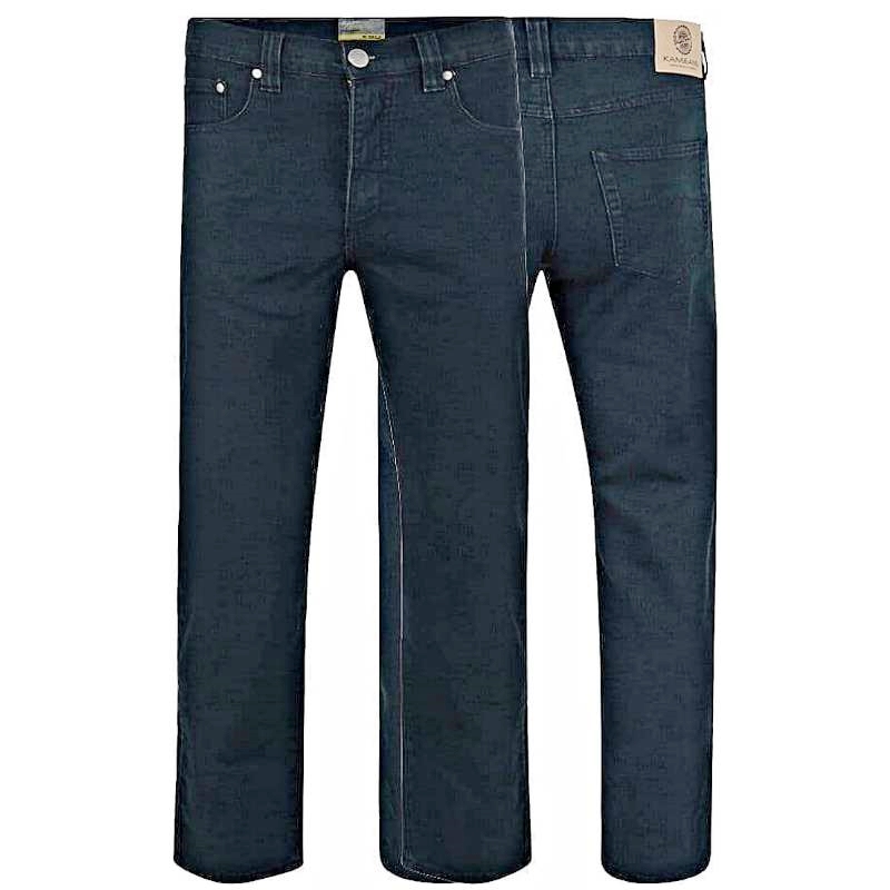 KAM BIG MANS STRETCH JEANS BLACK KBS101