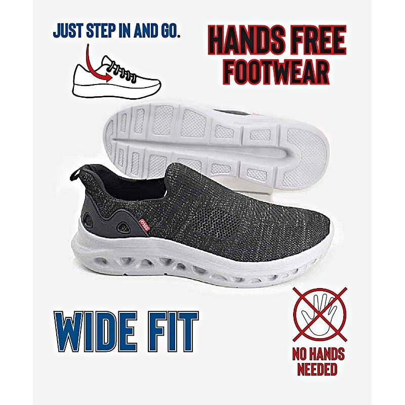 D555 BLYTHE KINGSIZE HANDS FREE SHOES BLACK