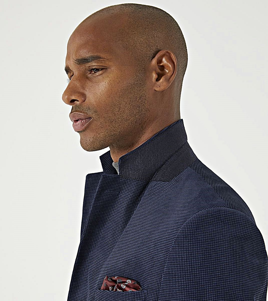 SKOPES HODGKINSON TEXTURED JACKET BLUE