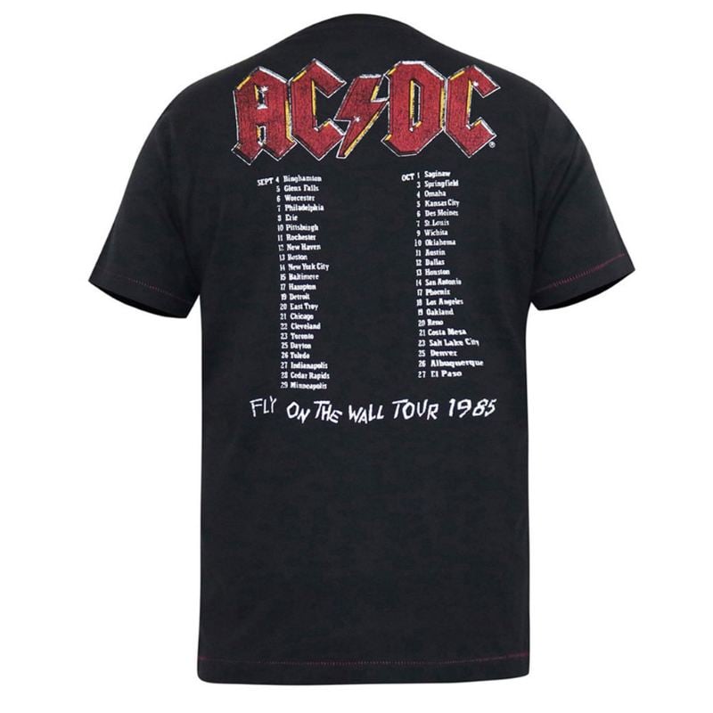 D555 JAILBREAK OFFICIAL AC/DC PRINT T-SHIRT