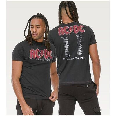 D555 JAILBREAK OFFICIAL AC/DC PRINT T-SHIRT