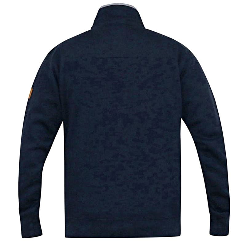 D555 Mens Nashua Big Full Zip Sweatshirt Navy