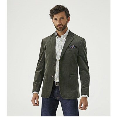 SKOPES TAYLOR CORD JACKET OLIVE
