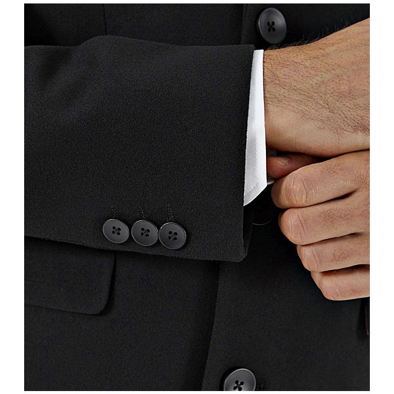 SKOPES FAIRLOP BLACK OVERCOAT