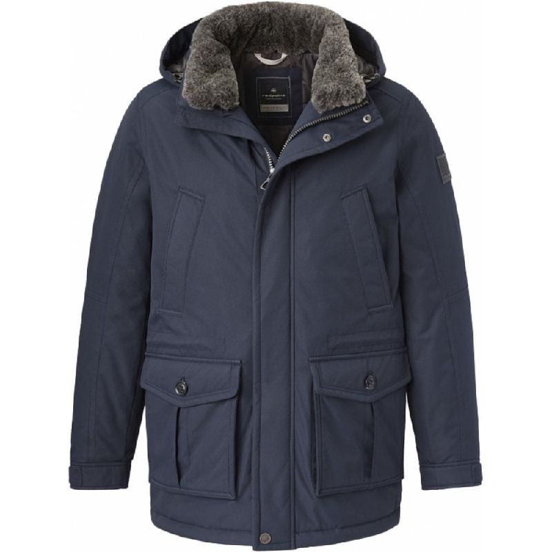 REDPOINT ERIC MENS BIG SIZE WINTERPROOF CASUAL COAT WITH DETACHABLE HOOD