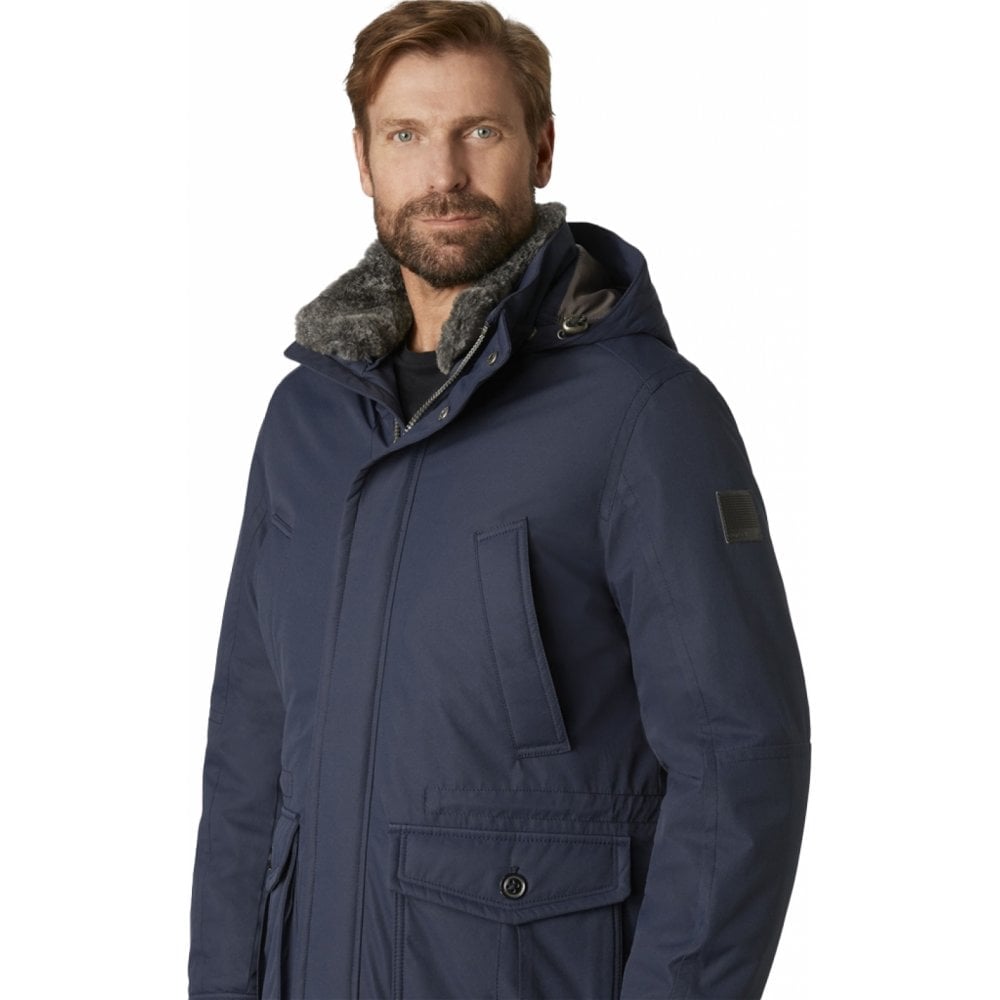 REDPOINT ERIC MENS BIG SIZE WINTERPROOF CASUAL COAT WITH DETACHABLE HOOD