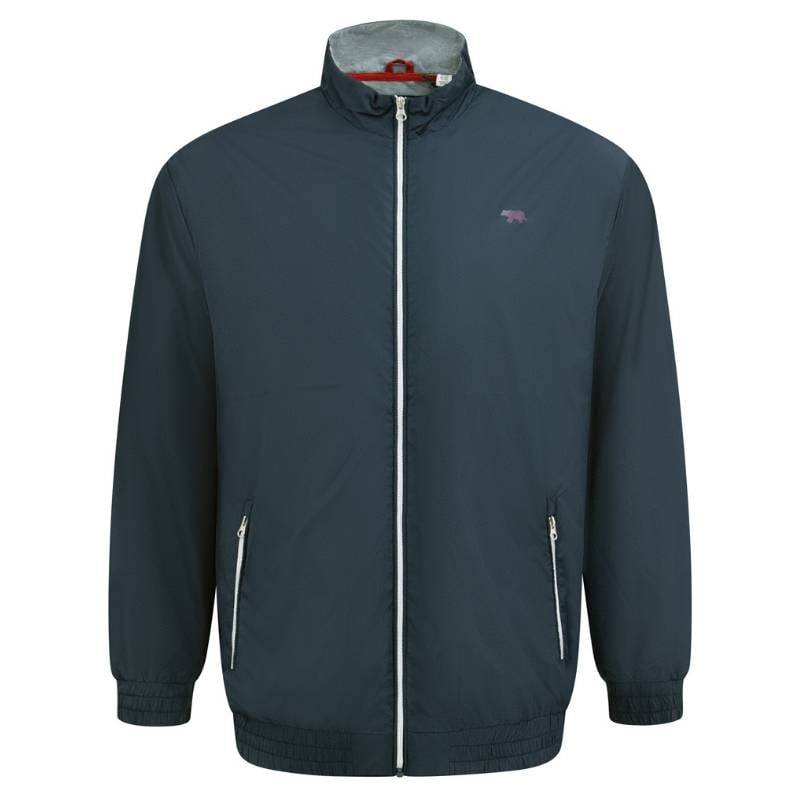 D555 EALING LIGHTWEIGHT ZIP THROUGH JACKET NAVY