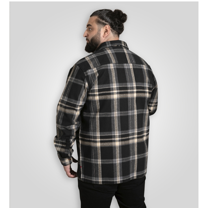 D555 FALKIRK Heavy Weight Over Shirt Shacket with Two Button Chest Pockets