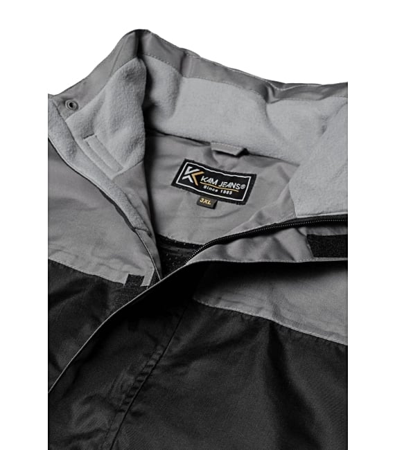 KAM Contrast Waterproof Coat with foldaway Hood KBS439