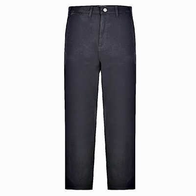 Kam Big Mans Cotton Stretch Chino BLACK KBS261